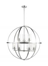 Generation Lighting Seagull 3124679EN7-962 - Nine Light Chandelier