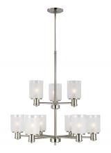 Generation Lighting Seagull 3139809-962 - Nine Light Chandelier