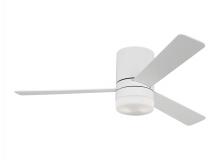 Generation Lighting Seagull 3ERHR52RZWD - Era 52 Inch Indoor/Outdoor LED Dimmable Hugger Ceiling Fan