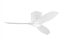 Generation Lighting Seagull 3TTHR44RZWD - Titus 44 Inch Indoor/Outdoor Integrated LED Dimmable Hugger Ceiling Fan