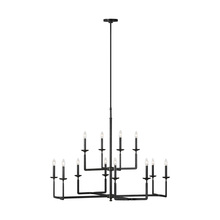 Generation Lighting Seagull F3290/12AI - Large Chandelier