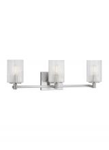 Generation Lighting Seagull GLV1043BS - Three Light Wall/Bath