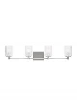 Generation Lighting Seagull GLV1044BS - Four Light Wall/Bath