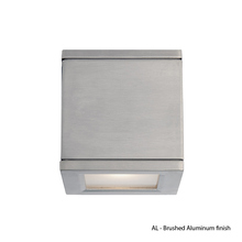 WAC Lighting WS-W2505-AL - RUBIX Outdoor Wall Sconce Light