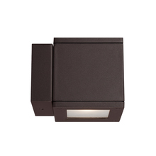 WAC Lighting WS-W2504-BZ - RUBIX Outdoor Wall Sconce Light