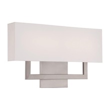 WAC Lighting WS-13122-BN - MANHATTAN Wall Sconce