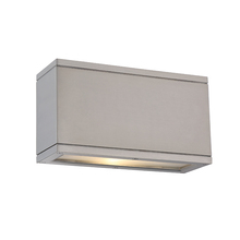 WAC Lighting WS-W2510-AL - RUBIX Outdoor Wall Sconce Light