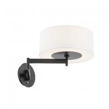 WAC Lighting BL-83023-BK - CHELSEA Swing Arm