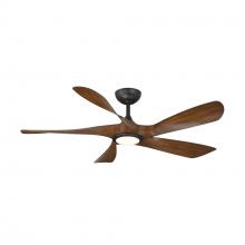 WAC Lighting F-105L-MB/DK - SWIRL 5 56 WITH MATTE BLACK AND DISTRESSED KOA BLADES