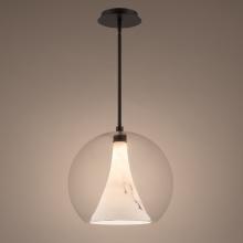 WAC Lighting PD-25314-BK - Chantilly Pendant Light