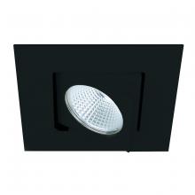 WAC Lighting R2BSA-S930-BK - Ocularc 2.0 LED Square Adjustable Trim with Light Engine and New Construction or Remodel Housing