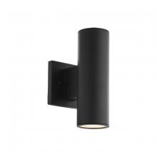 WAC Lighting WS-W190212-30-BK - 1902 12" 2-Light LED WALL SCONCE 3000K