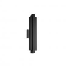 WAC Lighting WS-W57422-27-BK - Arrow Outdoor Wall Sconce Light