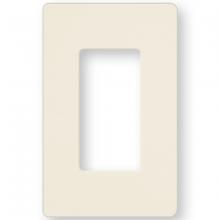 Lutron Electronics SC-1-BI - SATIN COLOR 1-GANG WALLPLATE BISCUIT