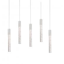 Modern Forms Luminaires PD-35605L-PN - MAGIC 5 LIGHT LINEAR PENDANT 3000K