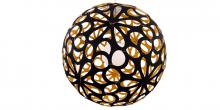 Modern Forms Luminaires PD-89948-BK/GO-AB - Groovy Chandelier Light