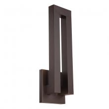 Modern Forms Luminaires WS-W1724-BZ - Forq Outdoor Wall Sconce Light