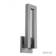 Modern Forms Luminaires WS-W1724-GH - Forq Outdoor Wall Sconce Light