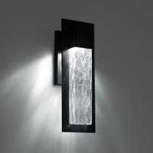 Modern Forms Luminaires WS-W54025-BK - Mist Outdoor Wall Sconce Light
