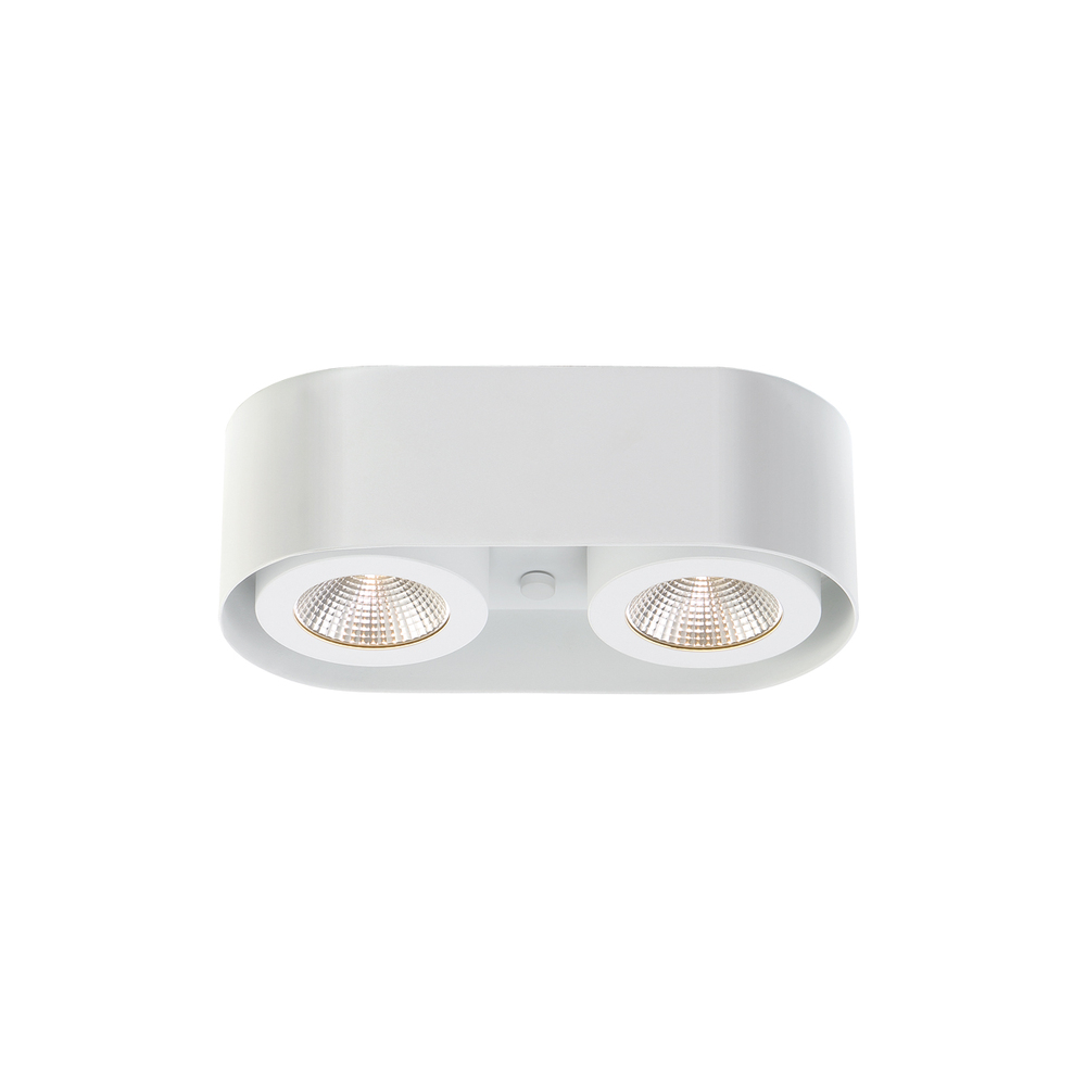 Nymark, 2LT LED Surface Mnt, Wht