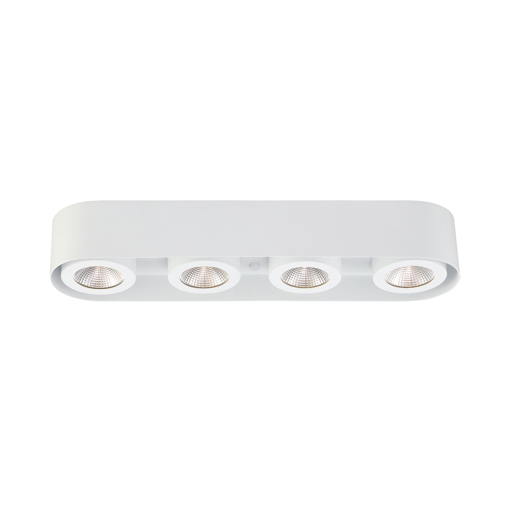 Nymark, 4LT LED Surface Mnt, Wht