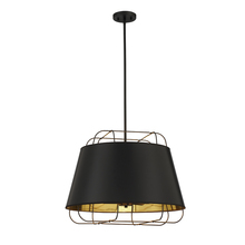 Eurofase 38145-025 - Tura, 6LT Pendant, Black