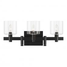 Eurofase 46812-018 - Decato 3 Light Sconce in Black