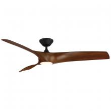 Modern Forms Smart Fans FR-W2006-62L-MB/DK - Zephyr Downrod ceiling fan