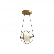 Kuzco Lighting PD76708-BG - Aries 8-in Brushed Gold LED Pendant