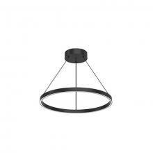 Kuzco Lighting PD87124-BK - Cerchio 24-in Black LED Pendant