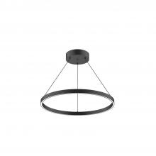 Kuzco Lighting PD87724-BK - Cerchio 24-in Black LED Pendant