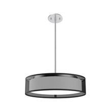 Kuzco Lighting PD7916-BOR - Dalton 16-in Black Organza LED Pendant