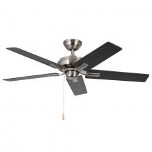 Kuzco Lighting CF78752-BN-NLP - Erikson 52-in Brushed Nickel FAN Ceiling Fan