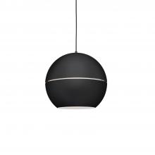 Kuzco Lighting 494016-BK - Lucas 16-in Black 1 Light Pendant