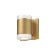 Kuzco Lighting 601431BG-LED - Norfolk 5-in Brushed Gold LED Wall Sconce