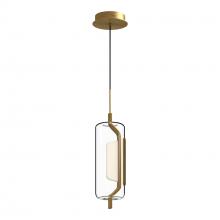  PD28515-BG-UNV - Hilo 5-in Brushed Gold LED Pendant