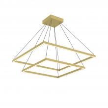 Kuzco Lighting CH88232-BG - Piazza 32-in Brushed Gold LED Chandeliers