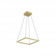 Kuzco Lighting PD88118-BG - Piazza 18-in Brushed Gold LED Pendant