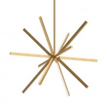 Kuzco Lighting CH14348-BG - Sirius 48-in Brushed Gold LED Chandeliers