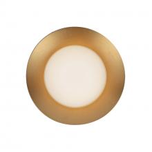 Kuzco Lighting WS77909-BG/OP - Cleo 9-in Brushed Gold/Opal Glass LED Wall Sconce