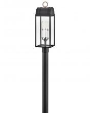 Hinkley Lighting 10661BK-BU - Large Post Lantern