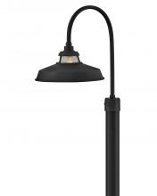 Hinkley Lighting 1191BK - Medium Post Mount Lantern