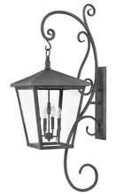 Hinkley Lighting 1439DZ-LL - Double XL Wall Mount Lantern with Scroll