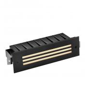 Hinkley Lighting 15335SSB - 12V LED Large Louvered Brick Light