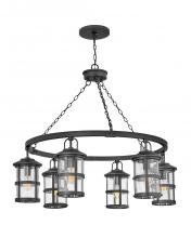 Hinkley Lighting 2689BK-LL - Large Single Tier Chandelier