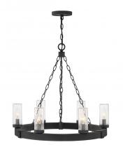 Hinkley Lighting 29206BK - Medium Single Tier Chandelier