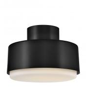 Hinkley Lighting 30072BK - Small Semi-Flush Mount