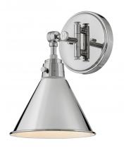 Hinkley Lighting 3691PN - Medium Swing Arm Single Light Sconce