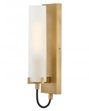 Hinkley Lighting 37850HB-WH - Medium Single Light Sconce