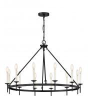 Hinkley Lighting 47476BK - Large Ring Chandelier